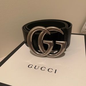 Authentic Gucci GG Women’s Belt With Box. Size 32
